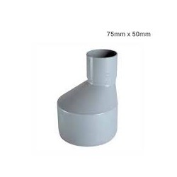 REDUCCION PVC DE 75MM A 50MM